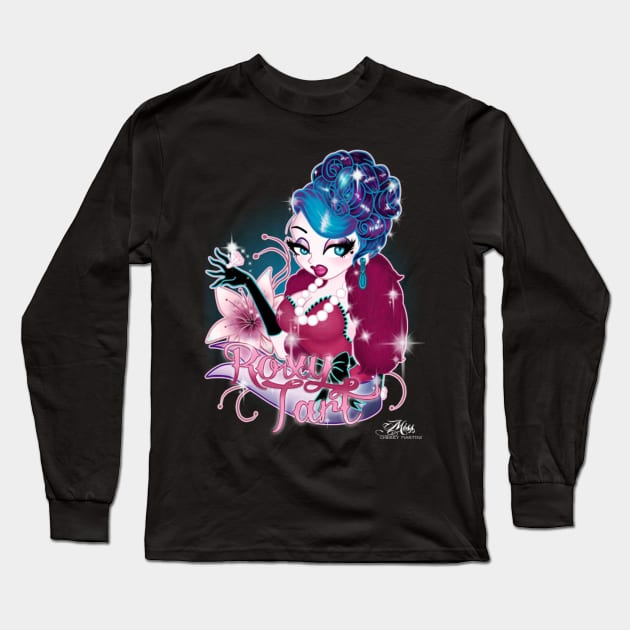 Glamour and Glitter Long Sleeve T-Shirt by RoxyTart